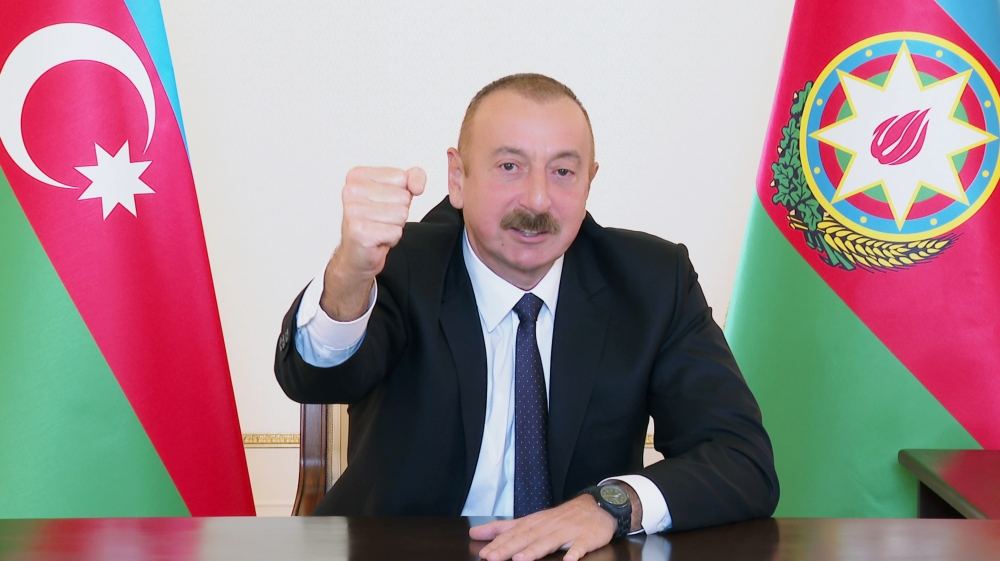 Azərbaycan Prezidenti: Ermənistan rəhbərliyi artıq bizim qarşımızda diz çöküb, onlara layiq olan yeri göstərmişik