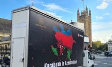 Üzərində "Karabakh is Azerbaijan" yazıln promo avtomobillər London küçələrində - FOTO