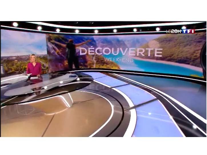 Fransanın TF1 kanalı cəbhədən reportaj hazırlayıb