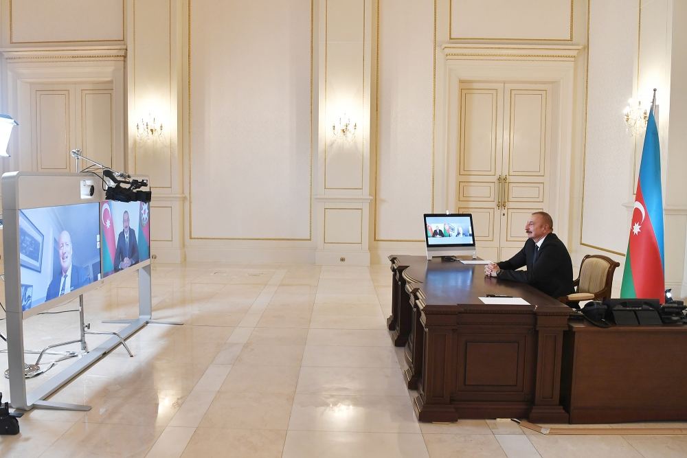 Prezident İlham Əliyev: Bakının mərkəzində erməni kilsəsi var, bizim işğal olunmuş torpaqlardakı məscidlərimiz isə dağıdılıb