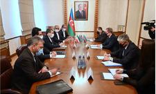 Ceyhun Bayramov İran Prezidentinin xüsusi elçisi ilə görüşüb - FOTO