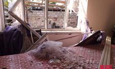Ermənistan silahlı qüvvələri Ağdamda yaşayış evlərini raket atəşinə tutub  - FOTO