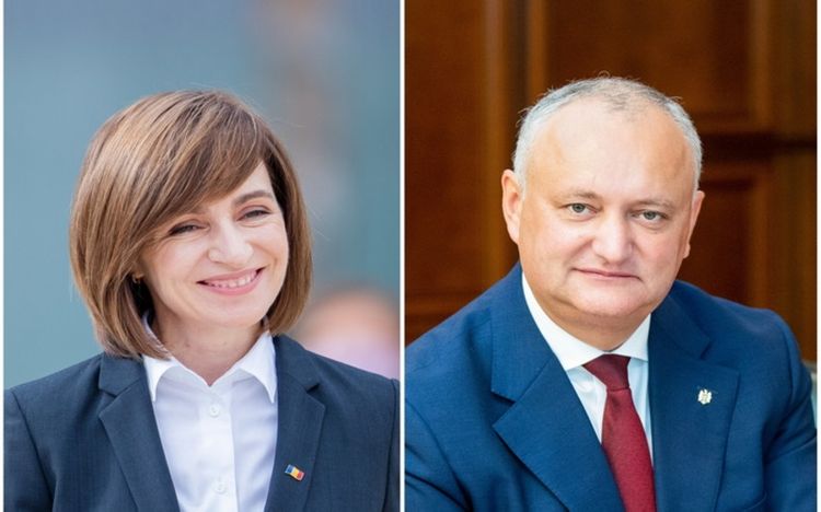 Moldovada keçirilən Prezident seçkilərində Sandu 35,61 səslə liderlik edir