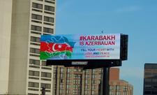 Mayaminin əsas yollarında “Karabakh is Azerbaijan” şüarı yazılmış lövhələr asılıb - FOTO