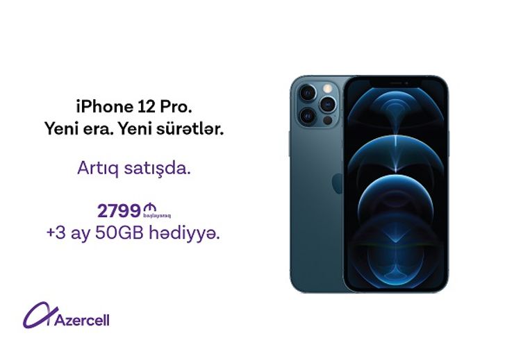 "Azercell Eksklüziv" mağazalarında yeni "iPhone"un satışlarına başlanıb