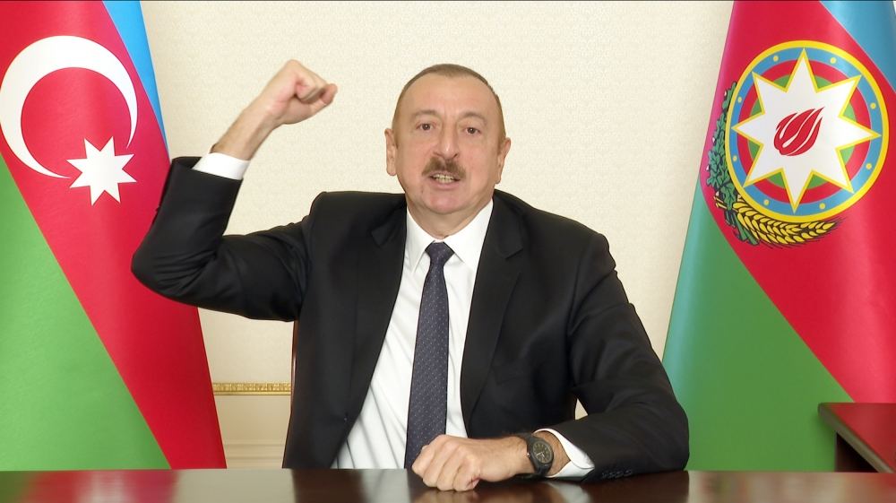 Prezident İlham Əliyev: Paşinyan, harada imzalamısan sən bu kapitulyasiya aktını?