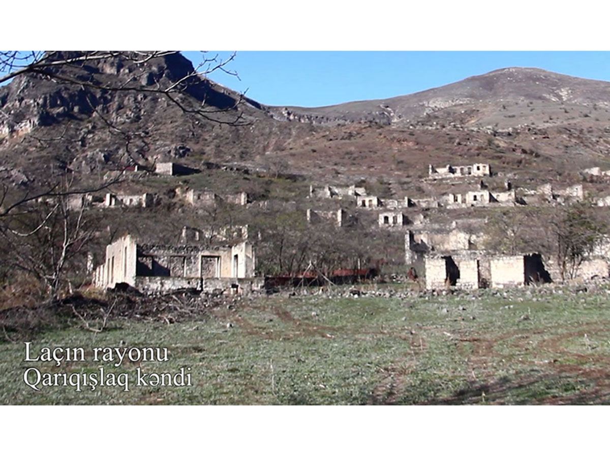 Laçın rayonunun Qarıqışlaq kəndi - VİDEO