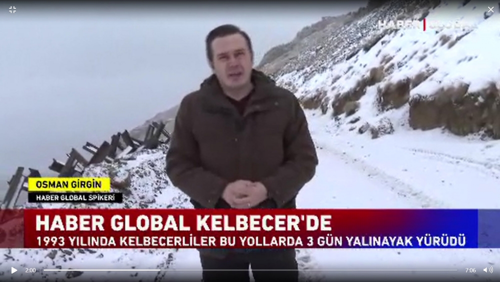 “Haber Global” telekanalı Kəlbəcərdən xüsusi reportaj yayımlayıb - VİDEO