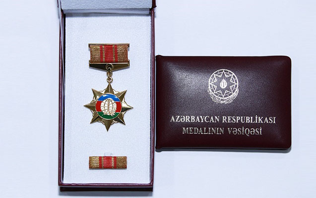 “Diaspor fəaliyyətində xidmətə görə” medalı təqdim olundu
