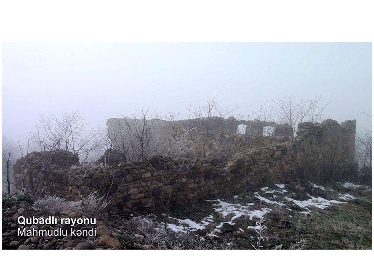 Qubadlı rayonunun Mahmudlu kəndi - FOTO/VİDEO