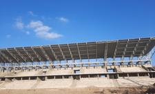 Sumqayıtda yeni stadionun tikintisi yekunlaşmaq üzrədir - FOTO