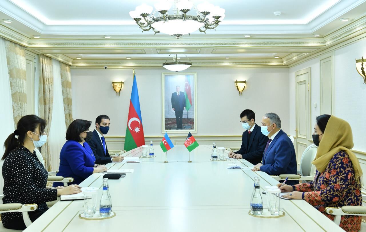 Azərbaycanla Əfqanıstan arasında əlaqələrin perspektivləri müzakirə edilib