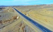 Samuxda 39.5 kilometrlik yol yenidən qurulub - FOTO