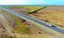 Samuxda 39.5 kilometrlik yol yenidən qurulub - FOTO