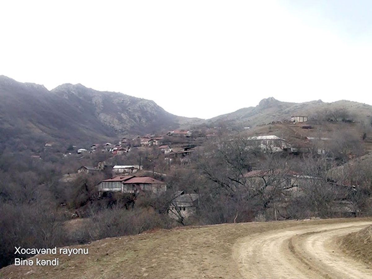 Xocavənd rayonunun Binə kəndi - FOTO/VİDEO