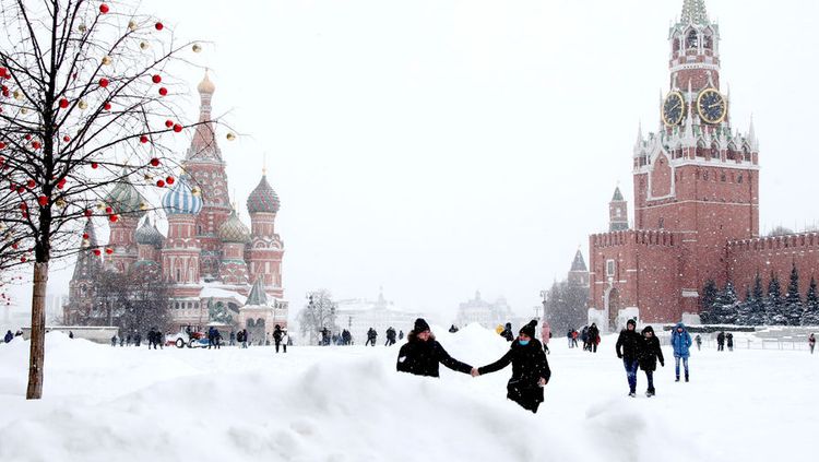 Ötən gecə Moskvada qışın ən soyuq temperaturu qeydə alınıb