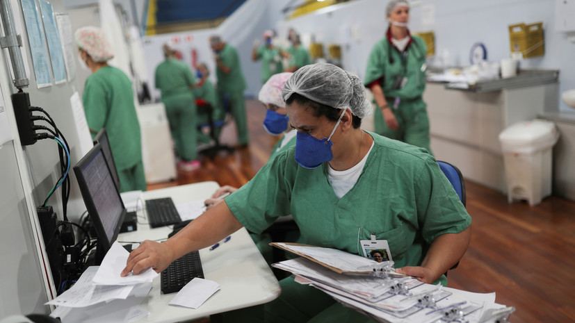 Braziliyada ötən sutka cari ilin koronavirusdan maksimum ölüm hadisəsi qeydə alınıb