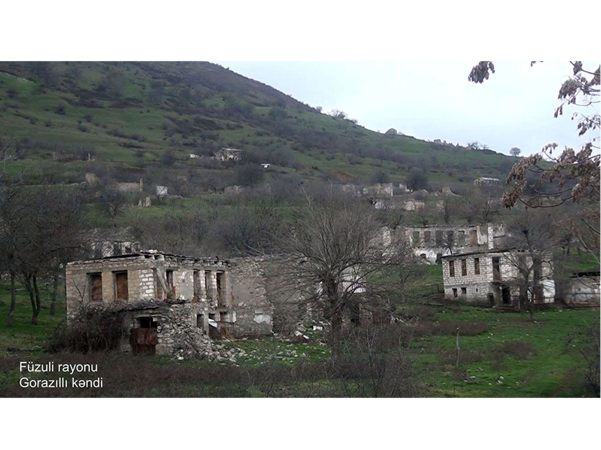 Füzuli rayonunun Gorazıllı kəndi - VİDEO