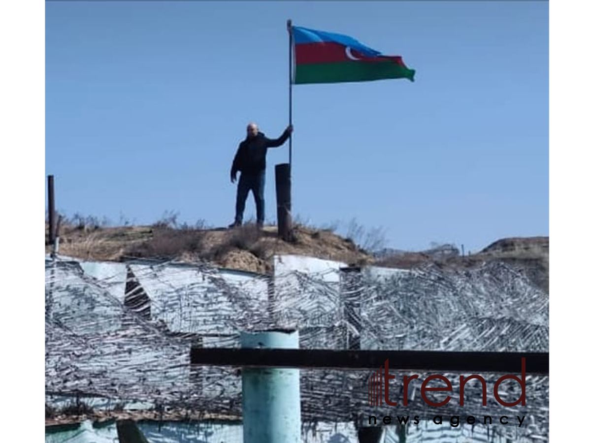 Ermənilərin tikdiyi ikimərtəbəli bunker - “Alınmaz qala”nın üzərində bayrağımız dalğalanır - FOTO