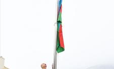 Prezident İlham Əliyev Hadrutda Azərbaycan bayrağını ucaldıb - FOTO