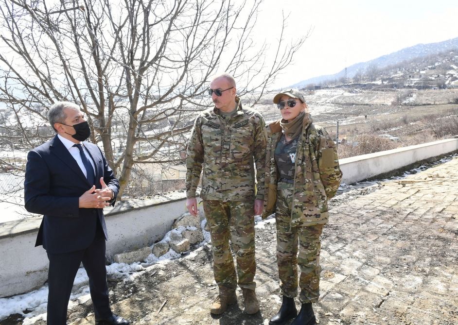 Prezident İlham Əliyev Daşaltı kəndinin bərpası ilə bağlı tapşırıq verib - FOTO