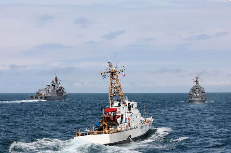 Gürcüstan Qara dənizdə NATO ilə birgə hərbi təlimlər keçirir