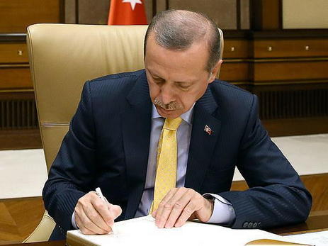Türkiyə prezidenti Azərbaycan ilə Türkiyə arasında media sahəsində əməkdaşlıq haqqında memorandumunu təsdiqləyib