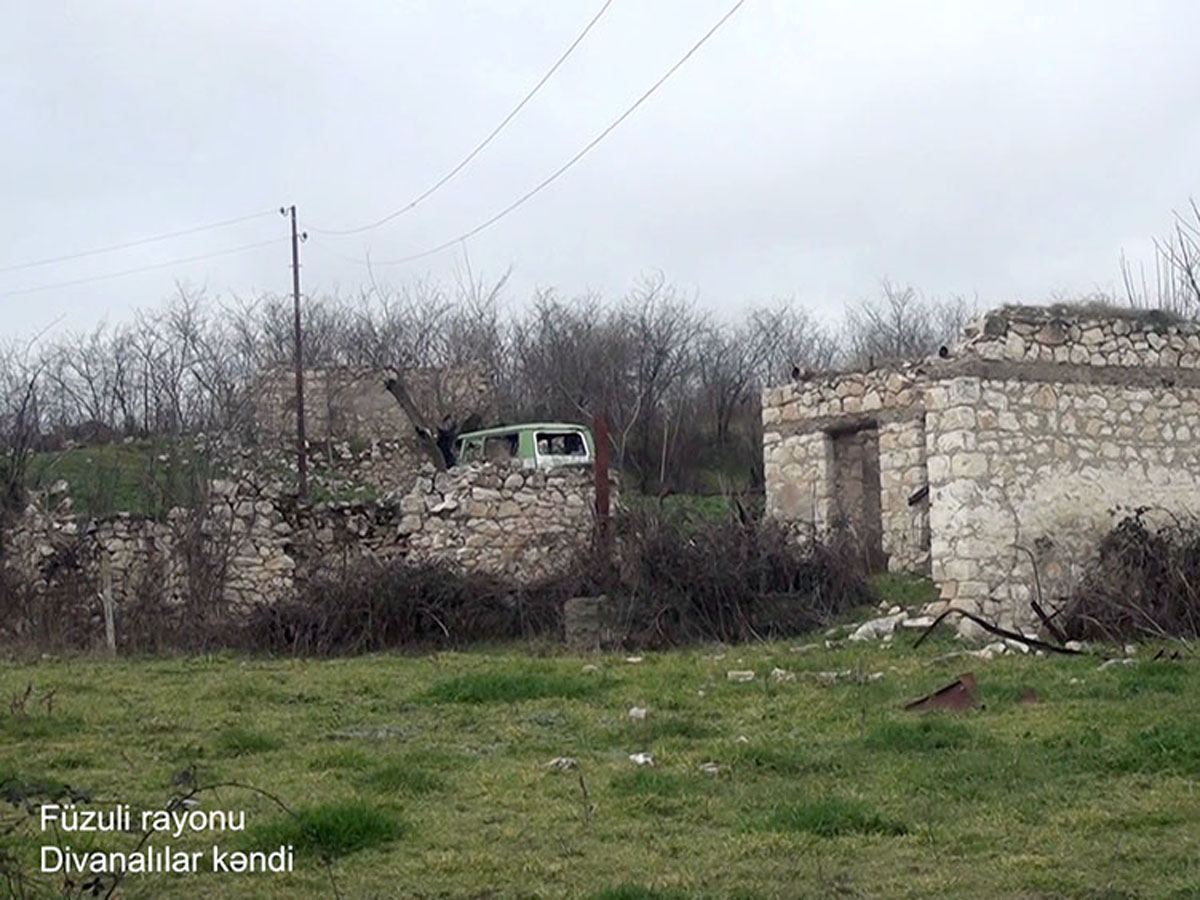 Füzuli rayonunun Divanalılar kəndi - VİDEO