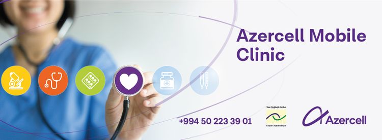“Azercell”in Mobil diş və göz klinikaları təmənnasız xidməti davam etdirir