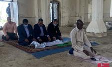 İƏT Təmas Qrupuna daxil olan ölkələrin daimi nümayəndələri Ağdam Cümə məscidində namaz qılıb