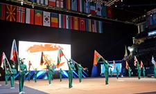 Bakıda bədii gimnastika üzrə Dünya Kubokunun açılış mərasimi keçirilib - FOTO