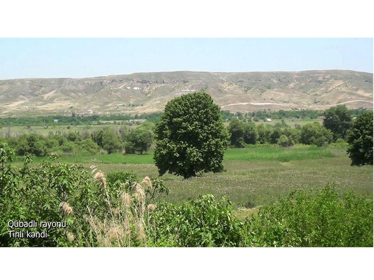 Qubadlı rayonunun Tinli kəndi - VİDEO