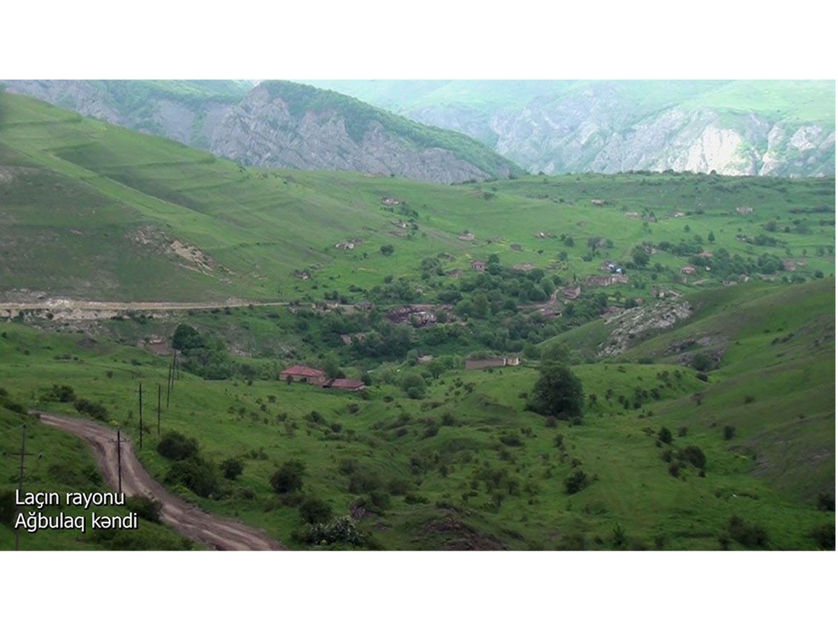 Laçın rayonunun Ağbulaq kəndi - VİDEO