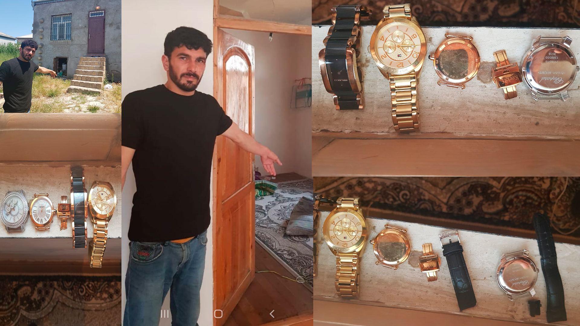 Bakıda avtomobildən ümumi dəyəri 100 min manat olan 5 ədəd qol saatı oğurlanıb