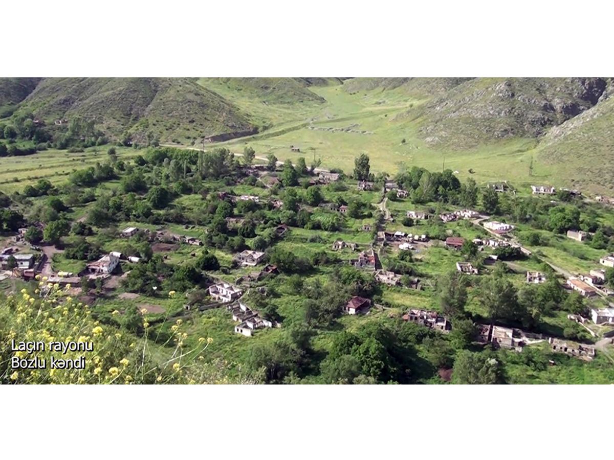 Laçın rayonunun Bozlu kəndi - VİDEO