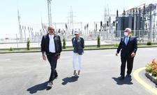 Prezident İlham Əliyev “Füzuli” yarımstansiyasının açılışını edib