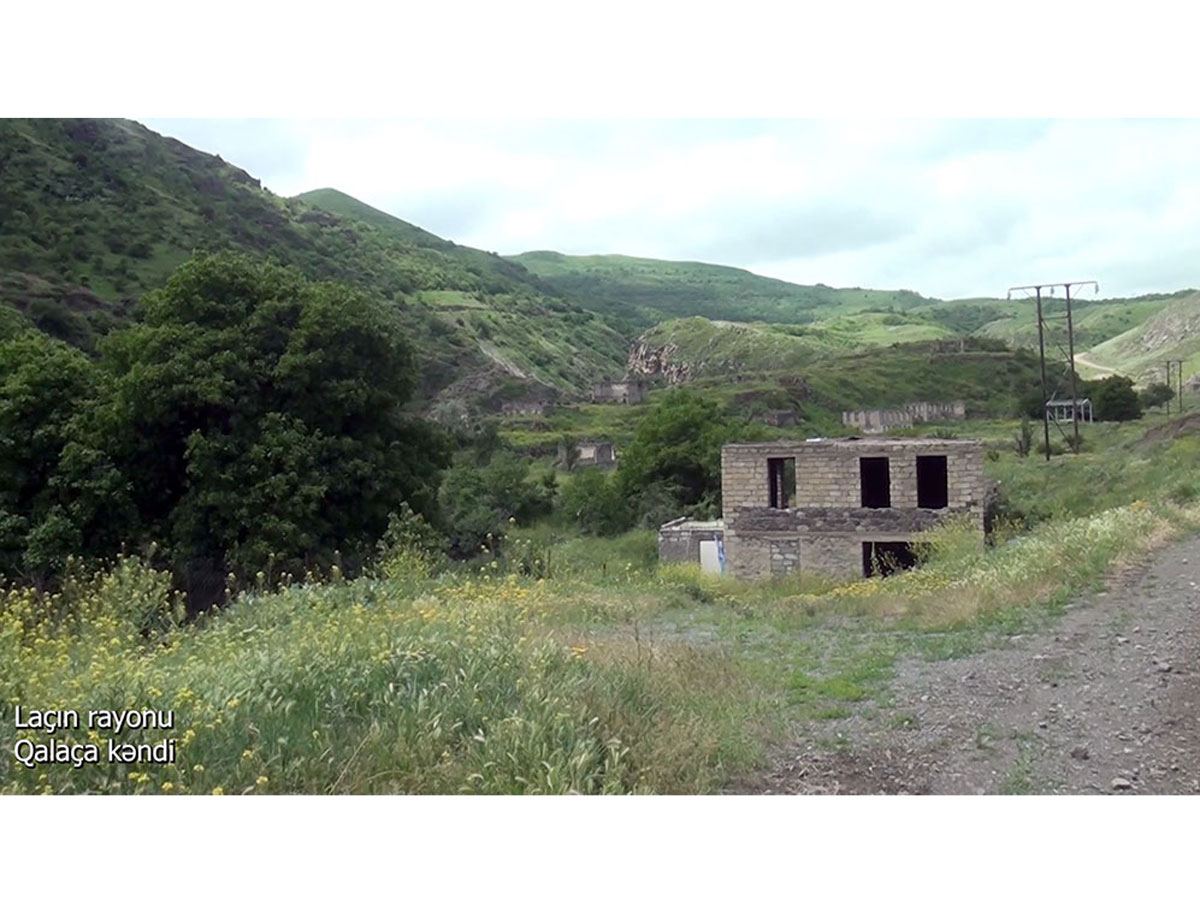Laçın rayonunun Qalaça kəndi (VİDEO)