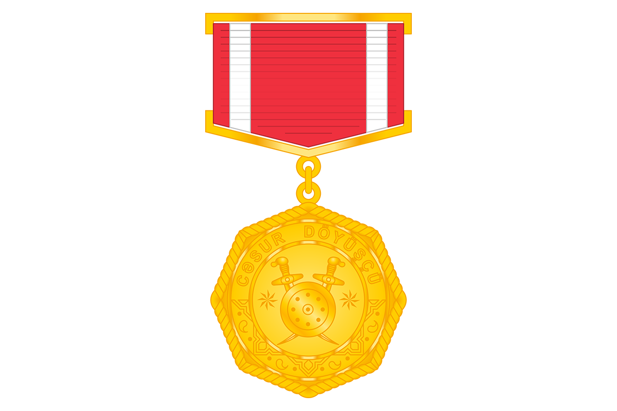 Bir qrup hərbçi “Cəsur döyüşçü” medalı ilə təltif edilib