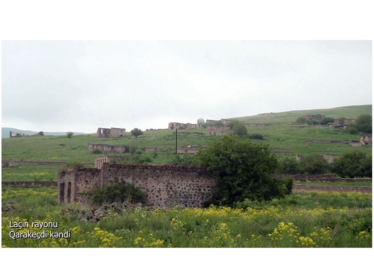 Laçın rayonunun Qarakeçdi kəndi - VİDEO