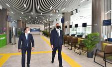 Prezident İlham Əliyev 6 saylı Bakı “ASAN xidmət” mərkəzinin açılışında iştirak edib  -FOTO