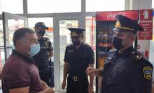 Polis Cəlilabadda "COVİD 19"a qarşı nəzarət tədbirlərini gücləndirdi -  FOTO