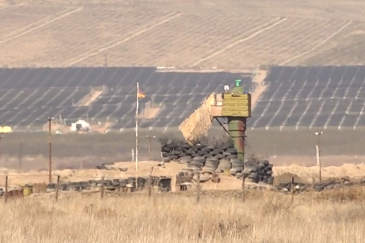 Ermənistan silahlı qüvvələri Sədərək istiqamətində yanğınlar törədib