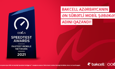 Bakcell Azərbaycanın ən sürətli mobil şəbəkəsi elan olundu