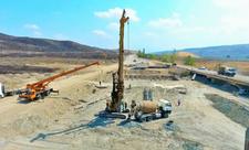 Xudafərin-Qubadlı-Laçın və Xanlıq-Qubadlı avtomobil yollarının inşası sürətlə davam etdirilir - FOTO