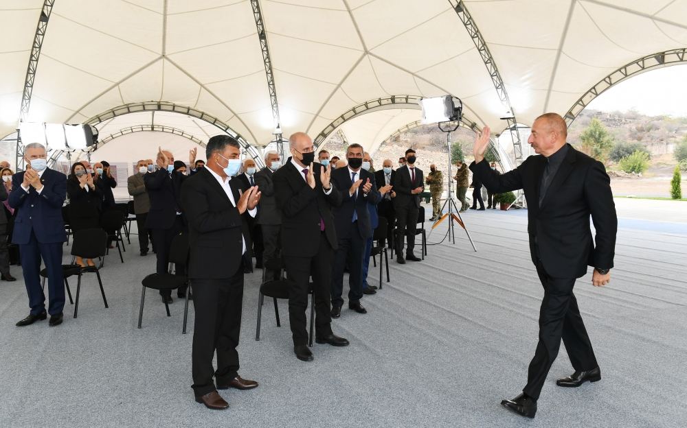 Prezident İlham Əliyev: Biz istəyirik ki, Azərbaycanla Ermənistan arasında barışıq olsun, sülh müqaviləsi imzalansın