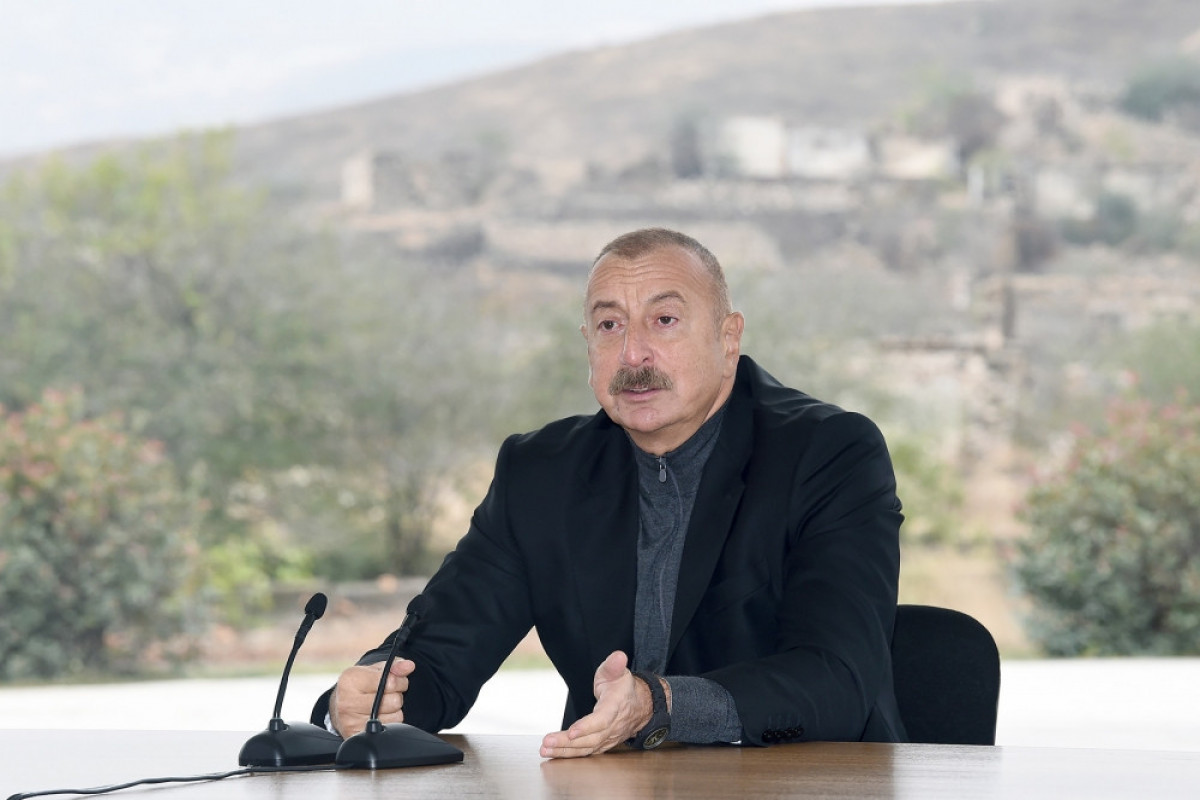 Azərbaycan Prezidenti: “Bizi Ermənistanla əməkdaşlığa məcbur etmək istəyirdilər”