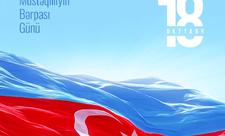 Birinci vitse-prezident Mehriban Əliyeva: Qoy Azərbaycanın dövlət müstəqilliyi, ölkəmizdəki sülh və əmin-amanlıq əbədi olsun! - FOTO