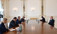 Prezident İlham Əliyev Avropa İttifaqının xüsusi nümayəndəsini qəbul edib - FOTO
