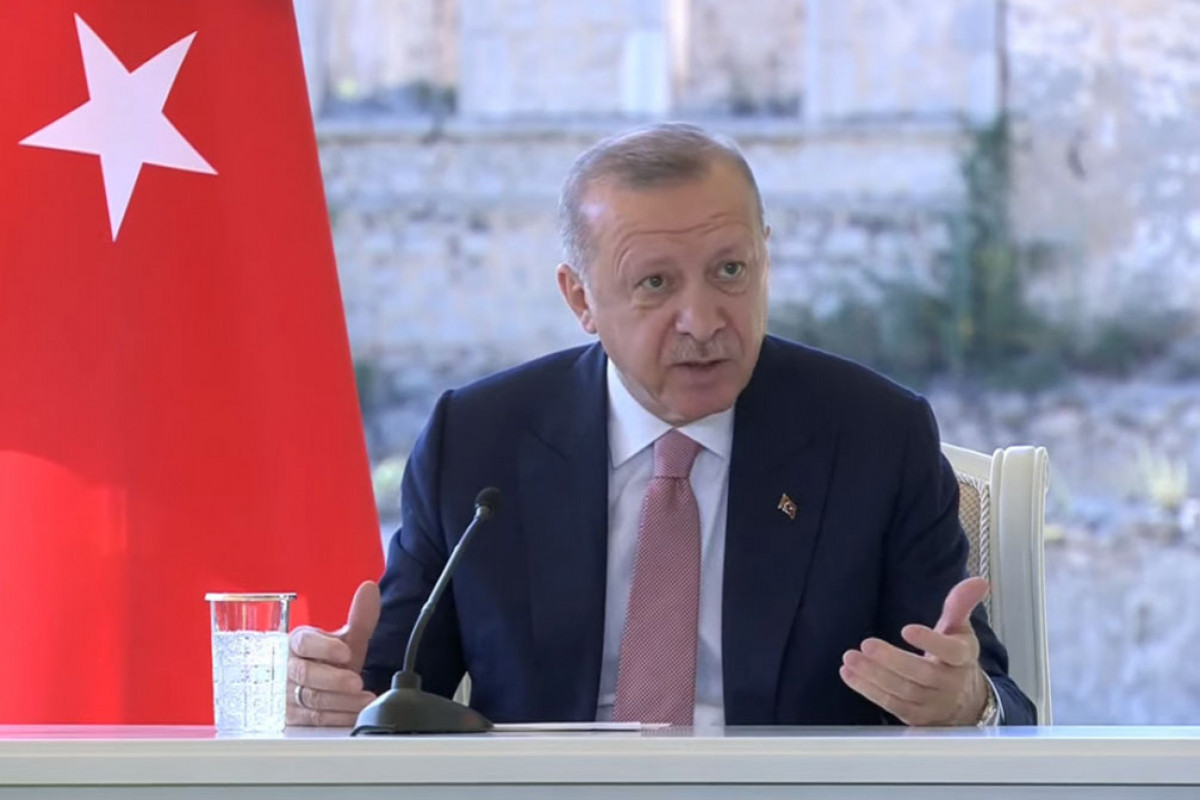 Ərdoğan Qarabağa görə beynəlxalq media quruluşlarını tənqid edib