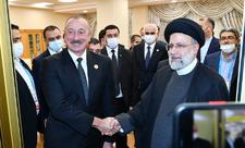 Prezident İlham Əliyevin İran Prezidenti Seyid İbrahim Rəisi ilə görüşü olub - FOTO